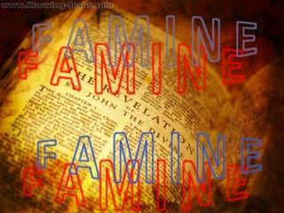 Amos 8:11 Famine For The Word (brown)